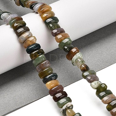 Natural Indian Agate Beads Strands G-Q167-B18-01-1