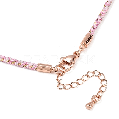 2.5MM Round Nylon Cotton Cord Necklace Making NJEW-C106-01RG-07-1