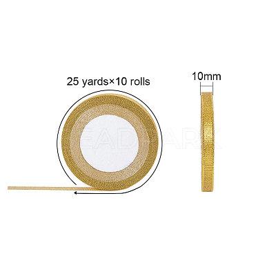 Glitter Metallic Ribbon OCOR-T001-10mm-JC-1