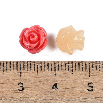 Synthetic Coral Carved Beads CORA-C003-17-1