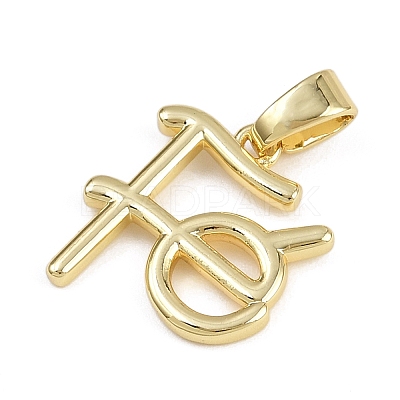 Brass Pendants LS-KK-Z123-22G-02-1
