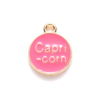 Alloy Enamel Pendants ENAM-S124-01B-03E-1