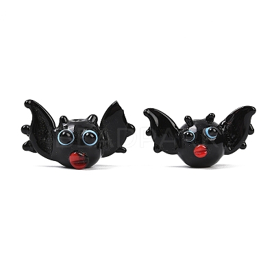 Halloween Handmade Lampwork Beads LAMP-Z016-01D-1