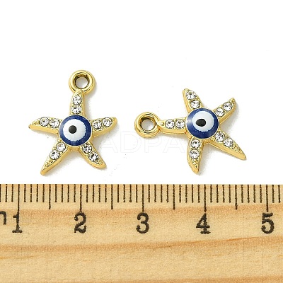 UV Plating Alloy Enamel Pendants FIND-B039-01G-02-1