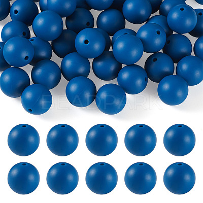 50Pcs Food Grade Eco-Friendly Silicone Beads SIL-TADJ0001-03G-1