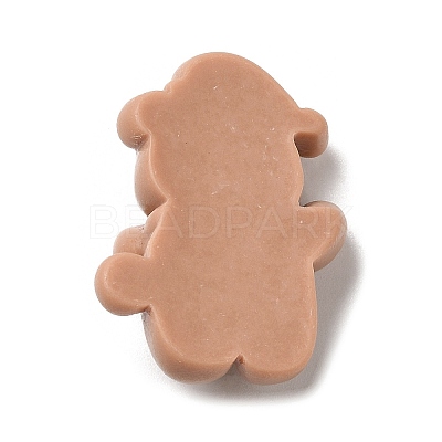 Christmas Theme Opaque Resin Cabochons RESI-E043-01K-1