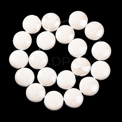 Handmade Porcelain Beads X-PORC-Q215-21x20mm-03-1