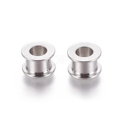 201 Stainless Steel European Bead Cores STAS-E464-22B-P-1