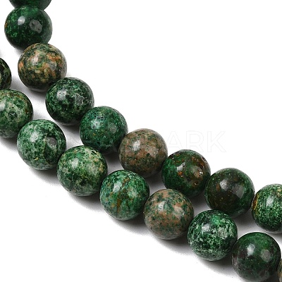 Natural Chrysocolla Beads Strands G-I318-09B-1
