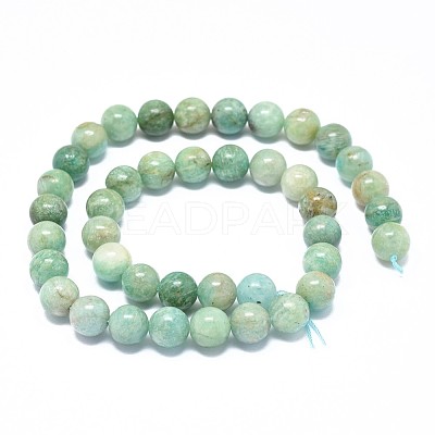 Natural Amazonite Beads Strands G-F632-25-01-1