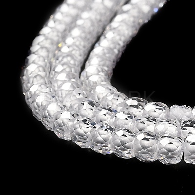 Cubic Zirconia Bead Strands ZIRC-G001-01D-1