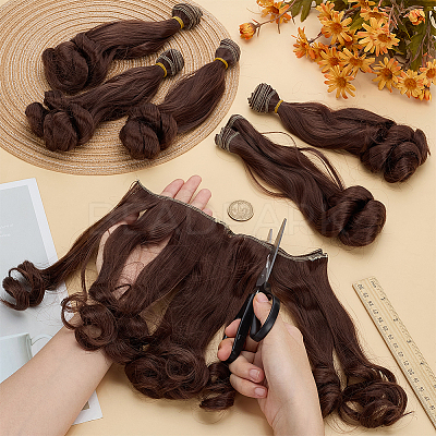6Pcs Doll Wig Hair DIY-ME0001-59B-1