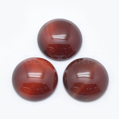 Natural Carnelian Cabochons G-E492-A-09-1