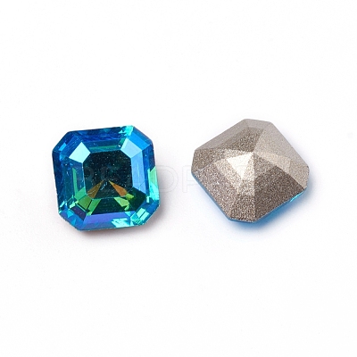 Glass Rhinestone Cabochons RGLA-I002-C01-SI-1