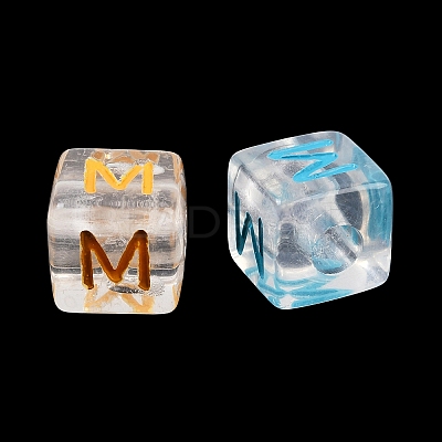 Acrylic European Beads MACR-I042-01M-1