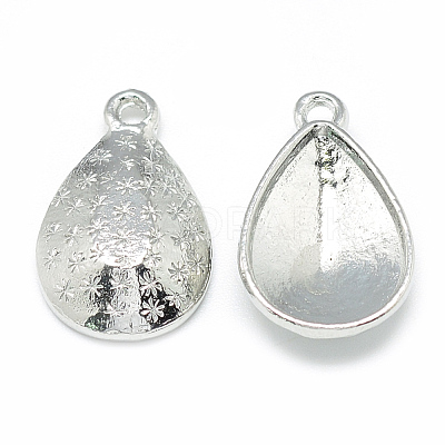 Alloy Pendant Rhinestone Settings PALLOY-T023-13P-1