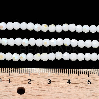 Opaque Glass Beads Strands LS-EGLA-A035-P4mm-L01-1