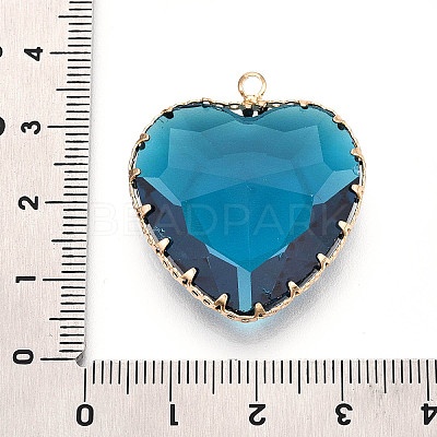 Transparent Glass Pendants KK-N283-01C-G-1