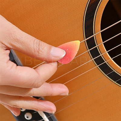 Guitar Pick Shape Silicone Molds DIY-P025-05-1