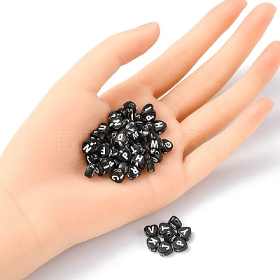 Craft Style Acrylic Beads MACR-YW0002-22B-1