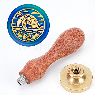 Wax Seal Stamp Set AJEW-WH0208-1218-1