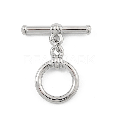SHEGRACE Brass Toggle Clasps XGR0122P-136P-1