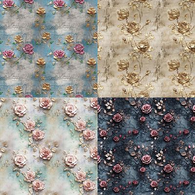 Scrapbook Paper Pads LS-DIY-H177-02J-1