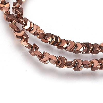 Electroplate Non-magnetic Synthetic Hematite Bead Strands G-I208-20-E-1