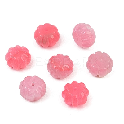 Dyed Natural Myanmar Jade Burmese Jade Carved Beads GG-CBAC08B-03C-1