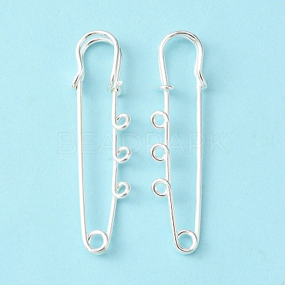 Iron Brooch Findings KK-Q491-S-1