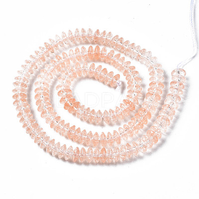 Crackle Glass Beads GLAA-S192-B-004F-1