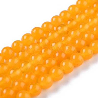 Natural White Jade Beads G-G766-A-12-1