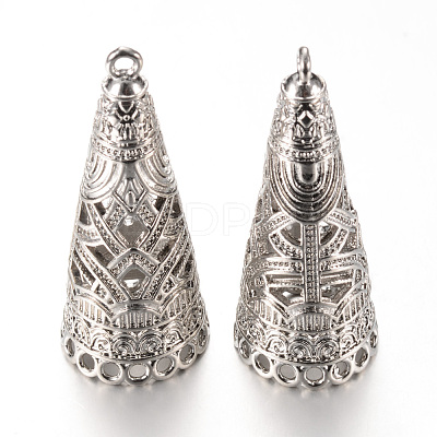 Alloy Pendant Bails X-PALLOY-S090-04P-LF-1