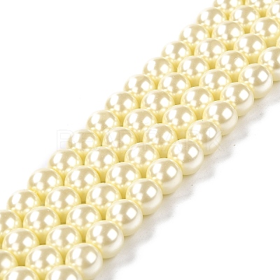 Eco-Friendly Glass Pearl Beads X-HY-J002-8mm-HX003-1