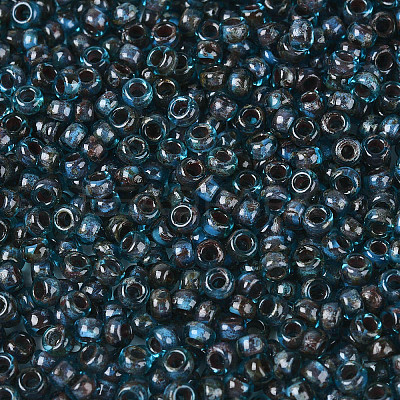 Picasso Cylinder Glass Seed Beads SEED-N011-01A-1