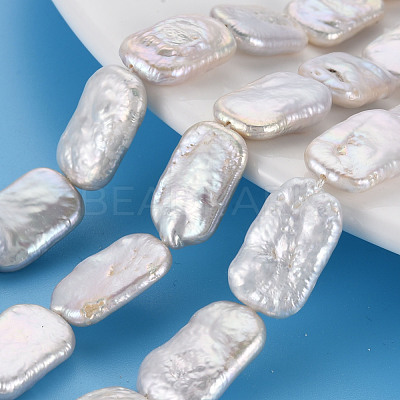 Natural Keshi Pearl Beads Strands PEAR-S020-D05-1