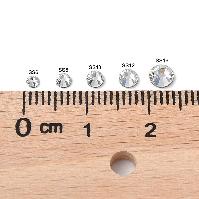 Preciosa® Crystal Hotfix Flatback Stones Y-PRC-HSS8-90300-200-1