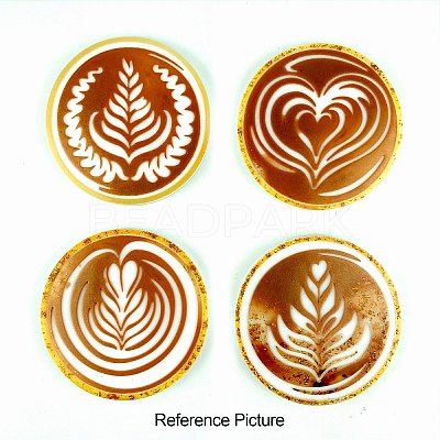 Silicone Cup Mat Molds DIY-M039-05A-1