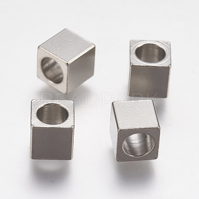 Tarnish Resistant 201 Stainless Steel European Beads STAS-K171-42P-1