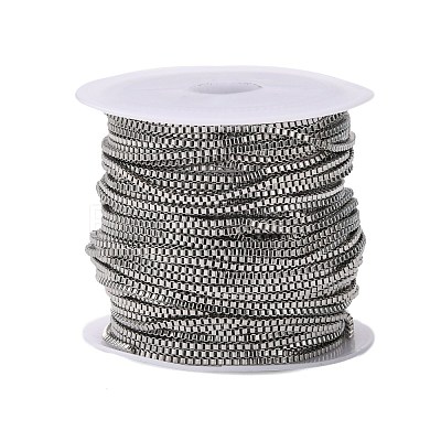 Tarnish Resistant 304 Stainless Steel Venice Chains CHS-K001-33B-1