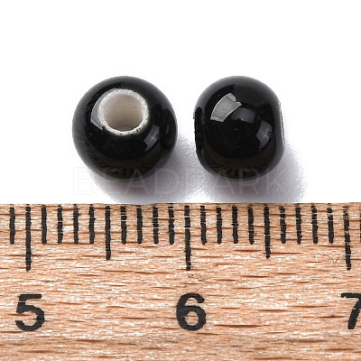Bright Glazed Porcelain Beads PORC-D300-A36-1