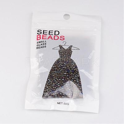 12/0 Iris Round Glass Seed Beads X-SEED-A009-2mm-602-1