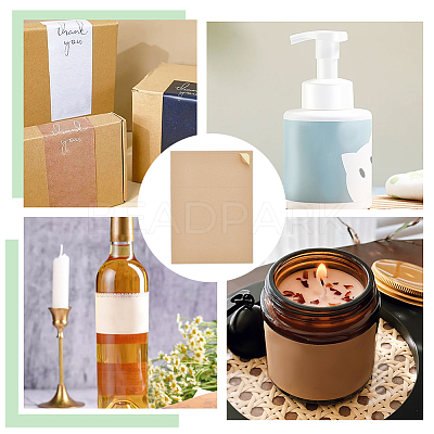 Wine Blank Adhesive Label DIY-WH0060-63B-02-1