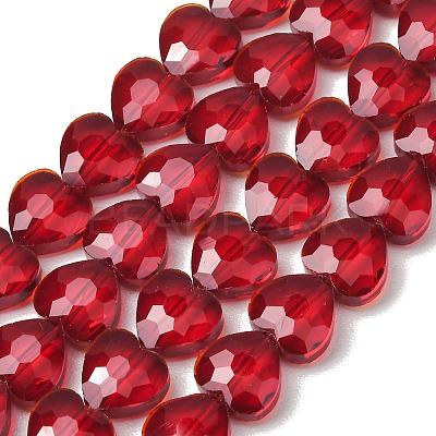 Transparent Glass Beads Strands GL-CBA7A17-03A-02-1