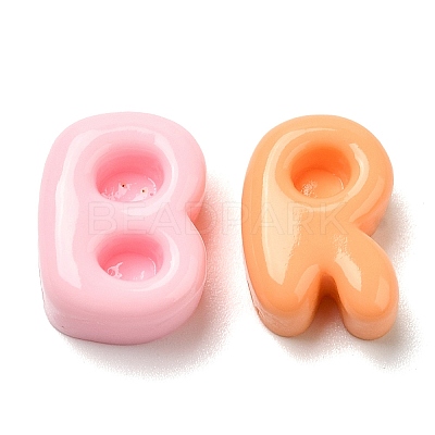 Opaque Resin Cabochons RESI-K027-02-1