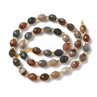 Natural Alashan Agate Beads Strands G-F809-A24-01-1