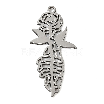 201 Stainless Steel Pendants LS-STAS-G366-02P-02-1