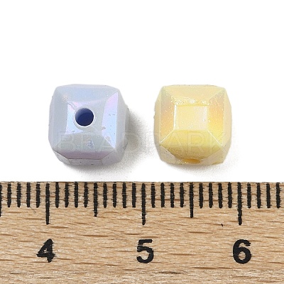 Opaque Acrylic Beads OACR-C022-15-1