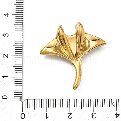 304 Stainless Steel Pendants STAS-P446-13G-G-1