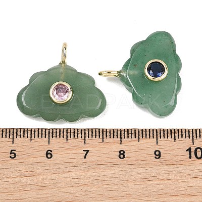 Natural Green Aventurine Pendants GG-CBA5B00-01G-02-1
